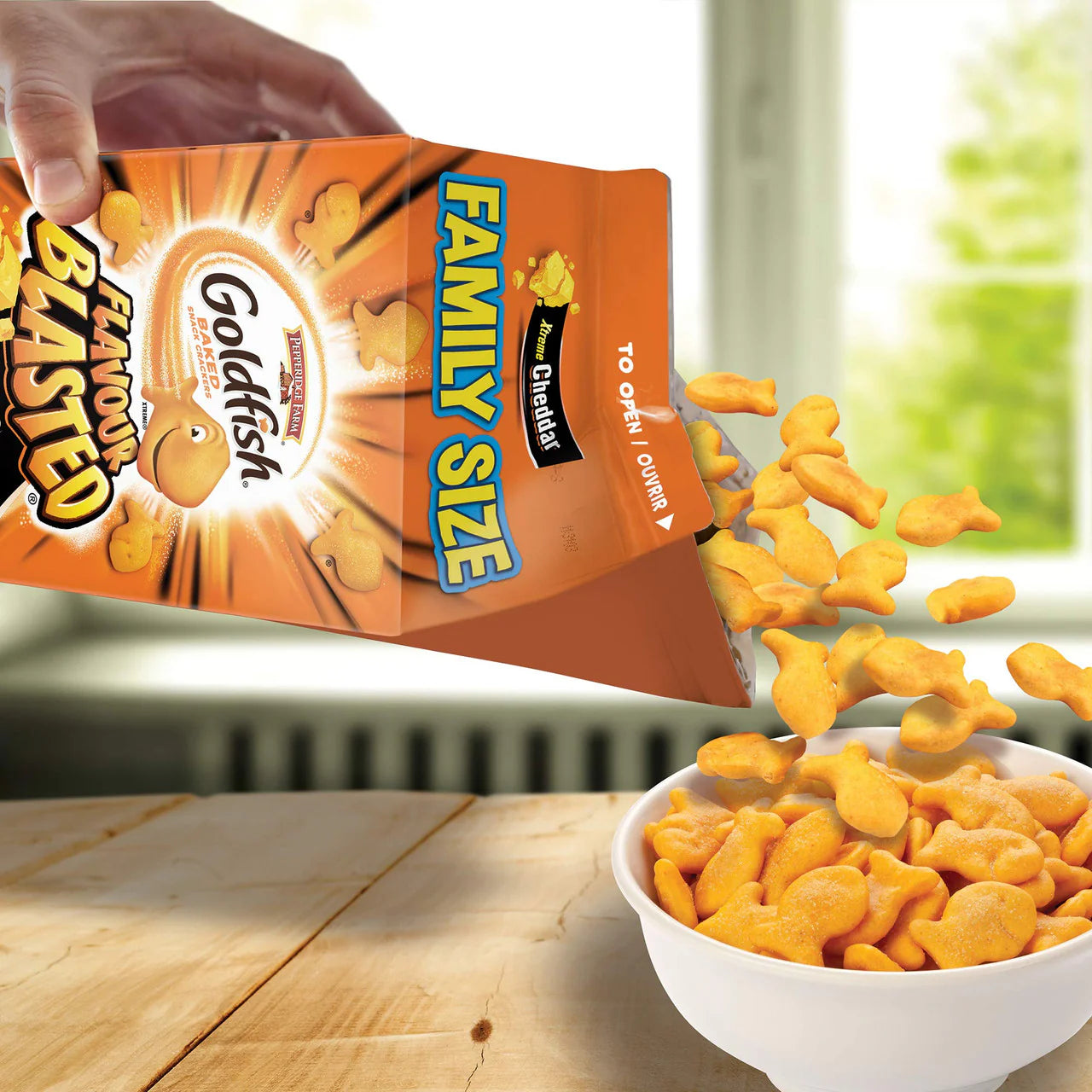 Pepperidge Farm Goldfish Baked Crackers Xtra Cheddar 187gm - Nosh Products