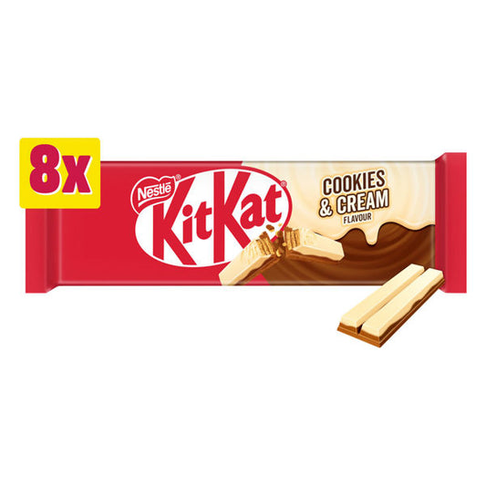 Kit Kat 2 Finger Pack Of 8 Cookie Cream
