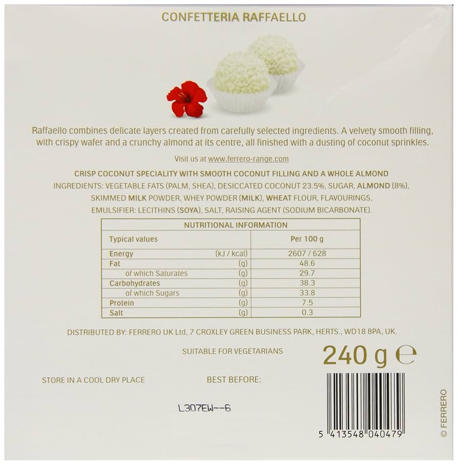 Ferrero Rafaello 240gm