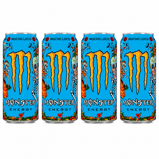 Monster Energy Drink Mucho Loco 500ml (Pack Of 4) Imported From UK