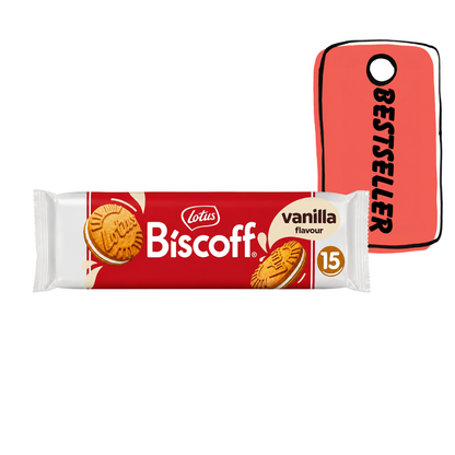 Lotus Biscoff Biscuit With Vanilla Cream 150gm Imported From Belgium - Nosh Products