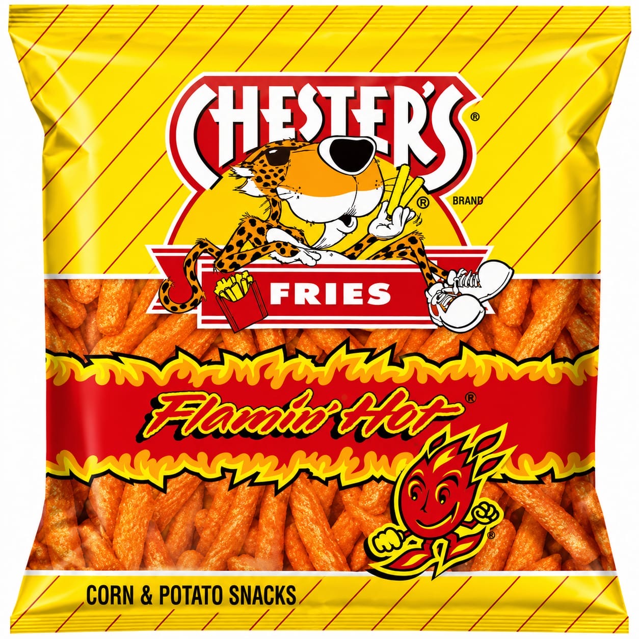 Chester's Fries Flaming Hot 170gm Imported From USA