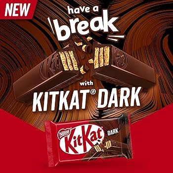 Kit Kat Dark 4 Finger Pack Of 6 - Nosh Products