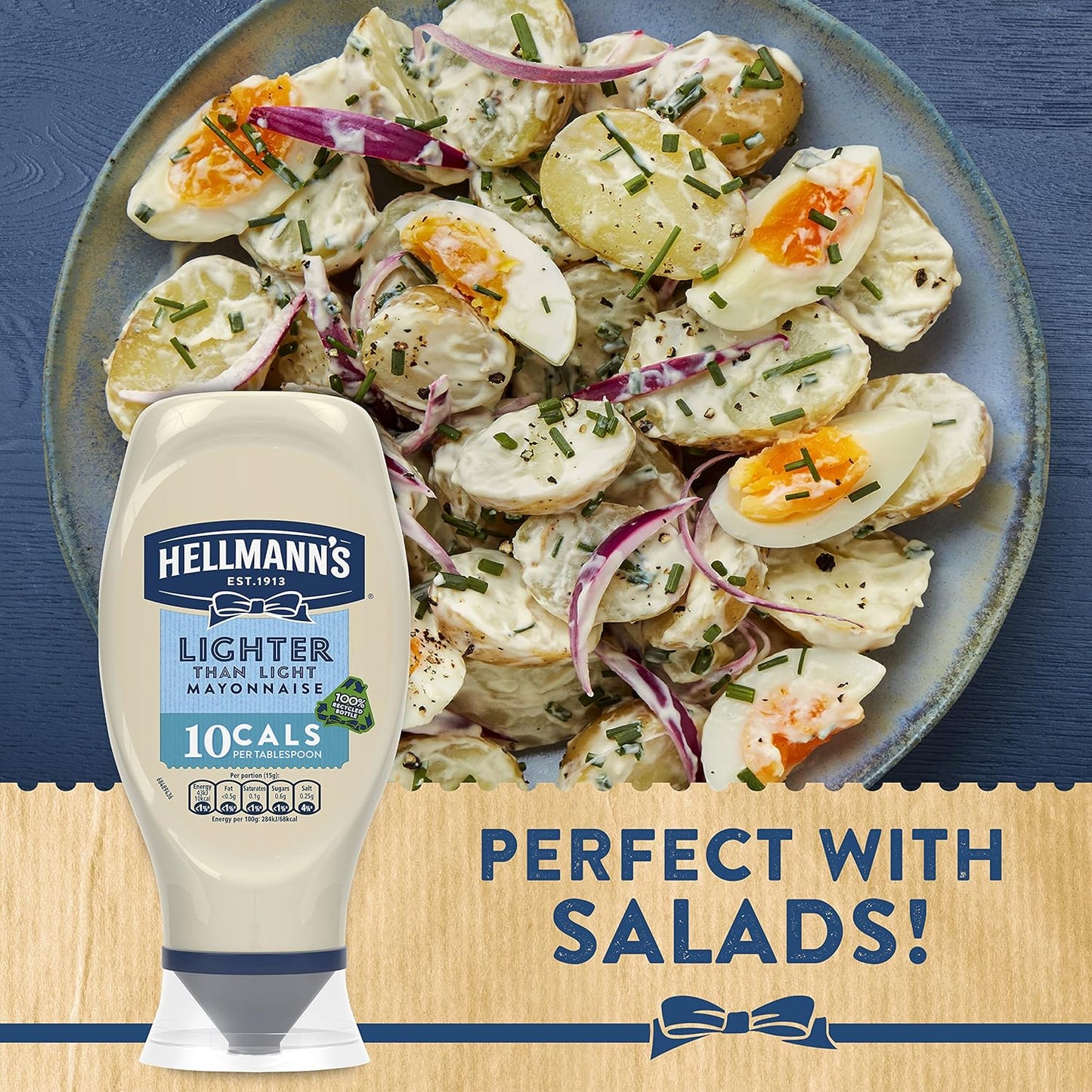 Hellmann's Lighter Than Light Mayonnaise 430ml