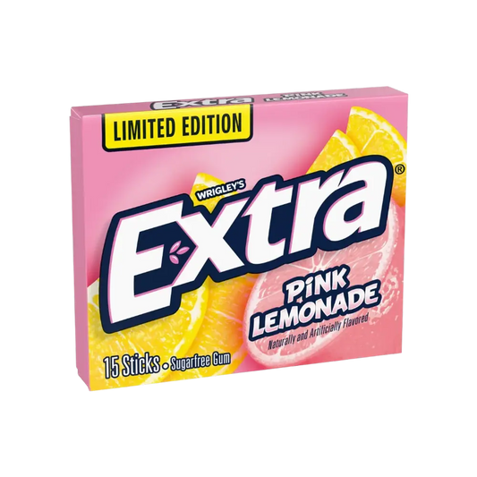 Extra Gum Pink Lemonade Chewing Gum Imported From USA - Nosh Products