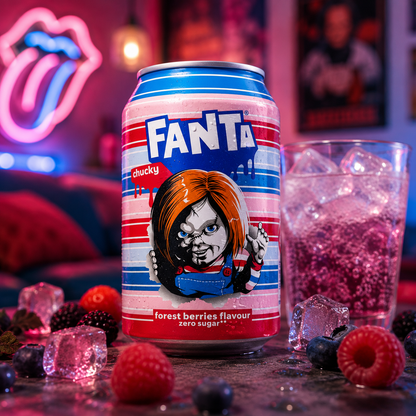 Fanta Forest Berries Soda Zero Sugar 330ml Imported From UK - Nosh Products
