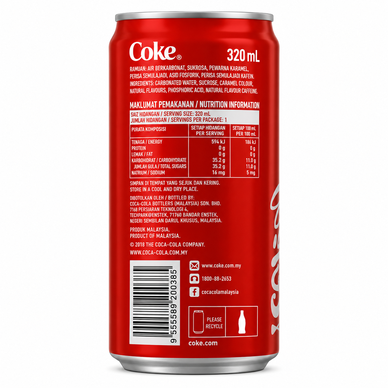 Coke Original 330ml Global Import - Nosh Products