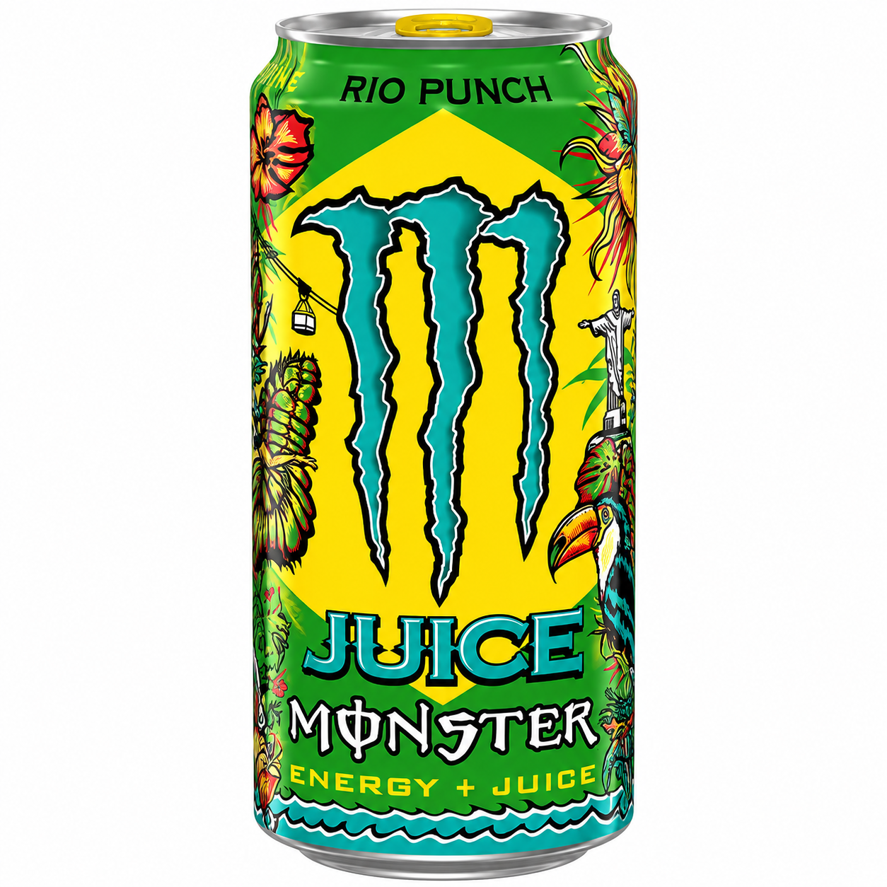 Monster Energy Drink Rio Punch 500ml (Pack Of 4) Imported From UK
