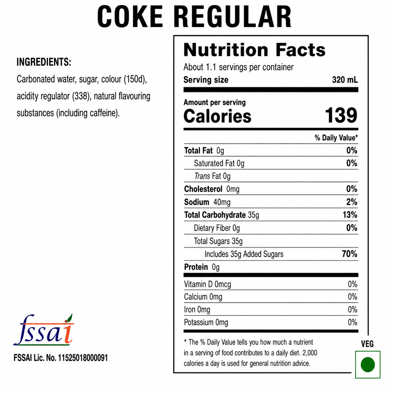 Coke Original 330ml Global Import - Nosh Products