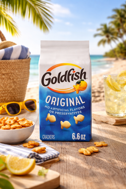 Pepperidge Farm Goldfish Baked Crackers Original 187gm - Nosh Products