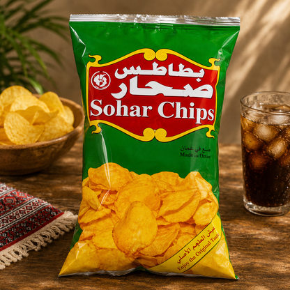 Sohar Chips Chicken And Chilli Flavour 100gm