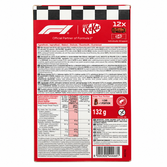 Kit Kat F1 Collectible Tin Limited Edition 132gm