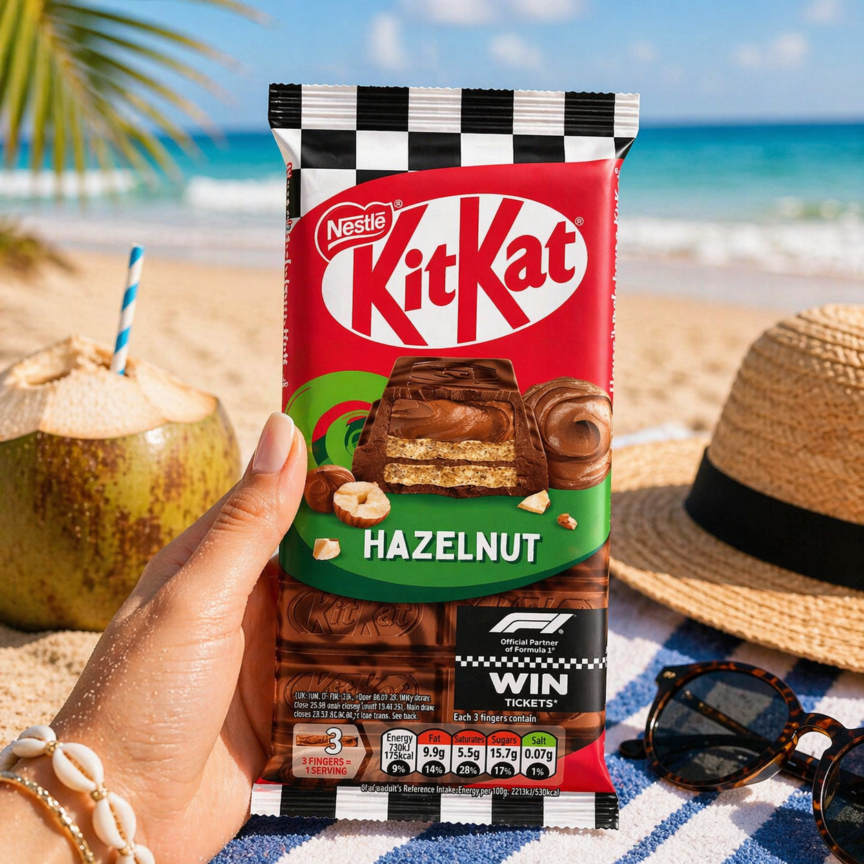 Kit Kat Hazelnut 99gm (F1 Version) - Nosh Products