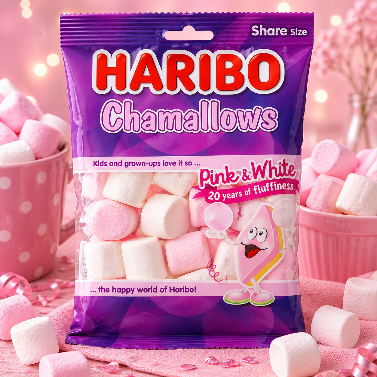Haribo Marshmallow Candy 140gm