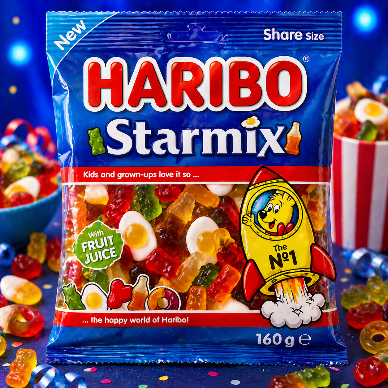 Haribo Starmix Candy 160gm