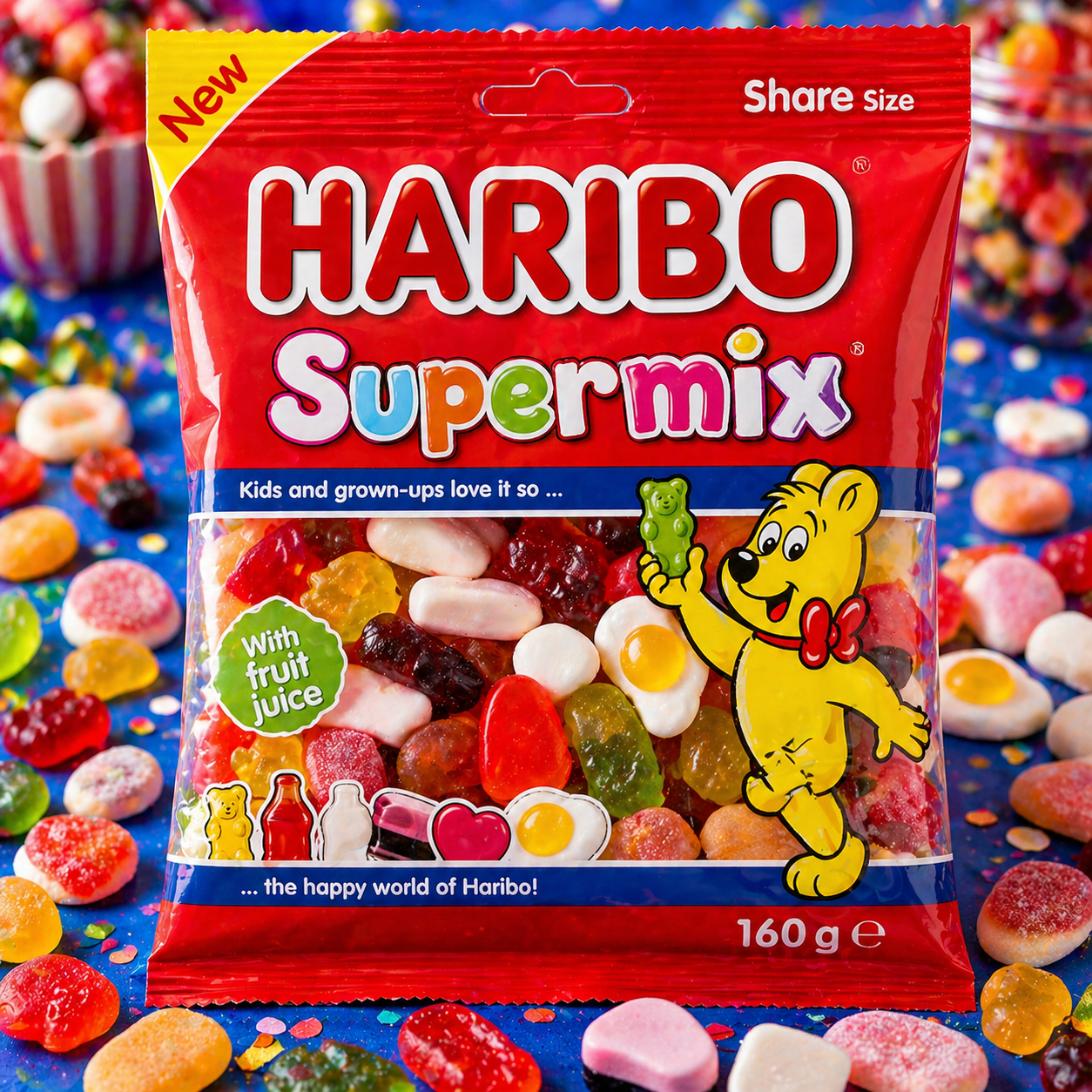 Haribo Supermix Candy 160gm