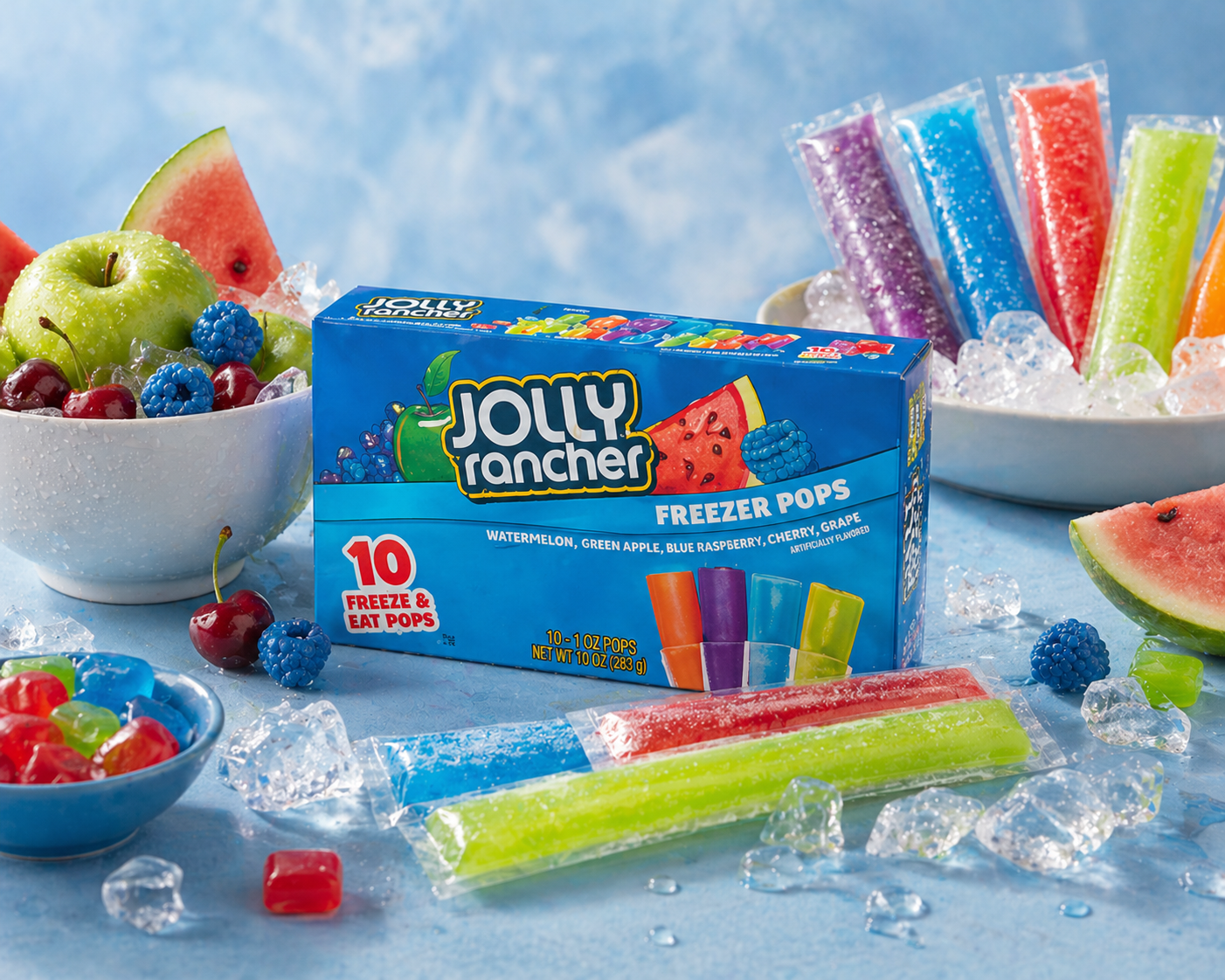 Jolly Rancher Freezer Pops (10 Pieces)
