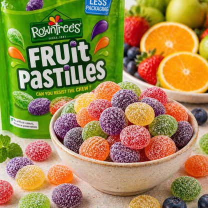 Rowntrees Fruit Pastilles Candy 120gm