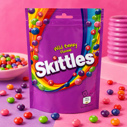 Skittles Wild Berry Candy 136gm - Nosh Products