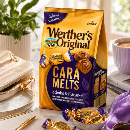 Werthers Chocolate Caramelts 153gm