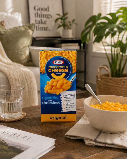 Kraft Macaroni And Cheese Original Dinner Box 156gm - Nosh Products