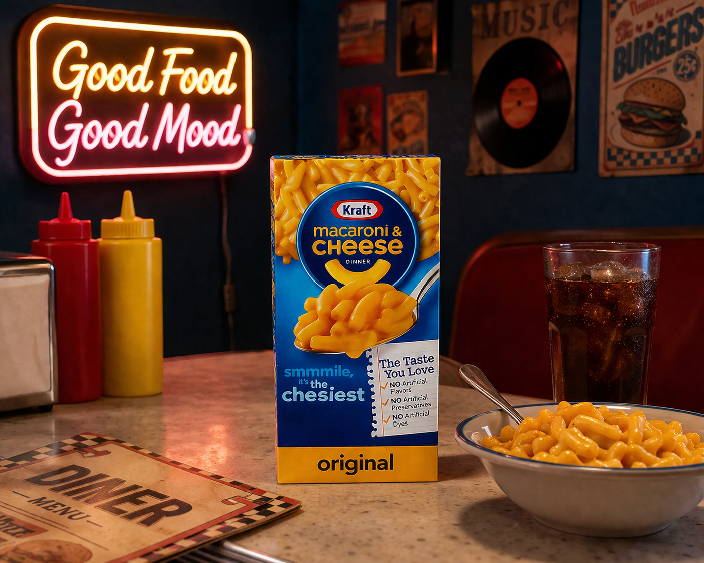 Kraft Macaroni And Cheese Original Dinner Box 156gm - Nosh Products