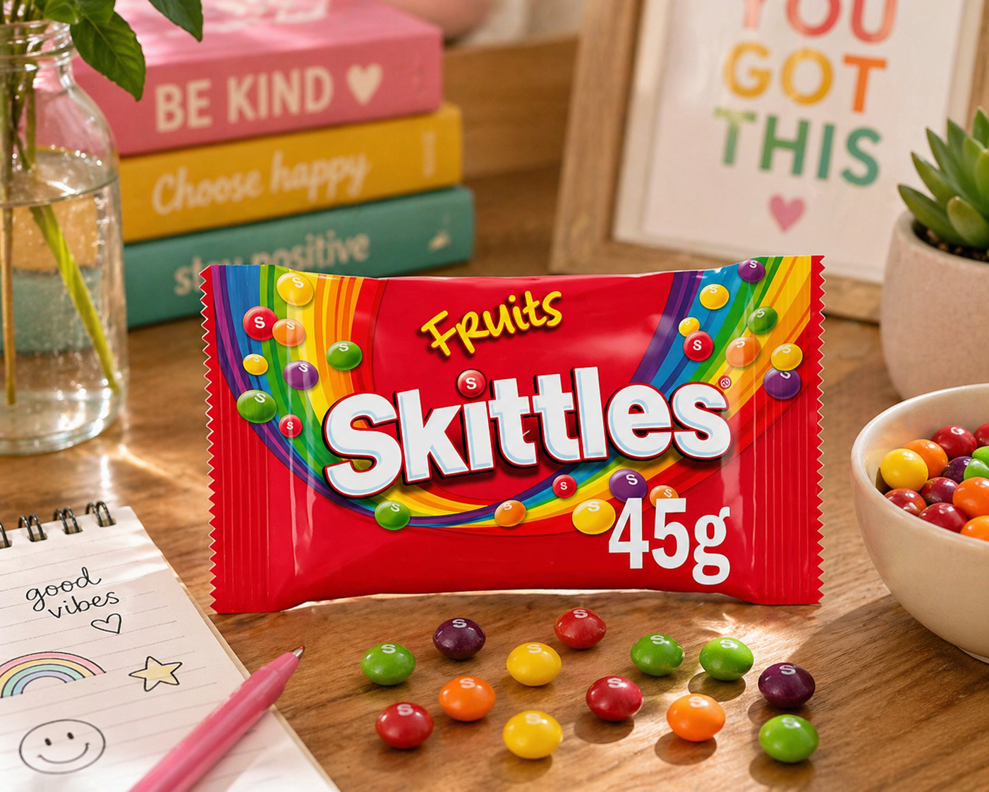 Skittles Fruit Candy 45gm - Nosh Products