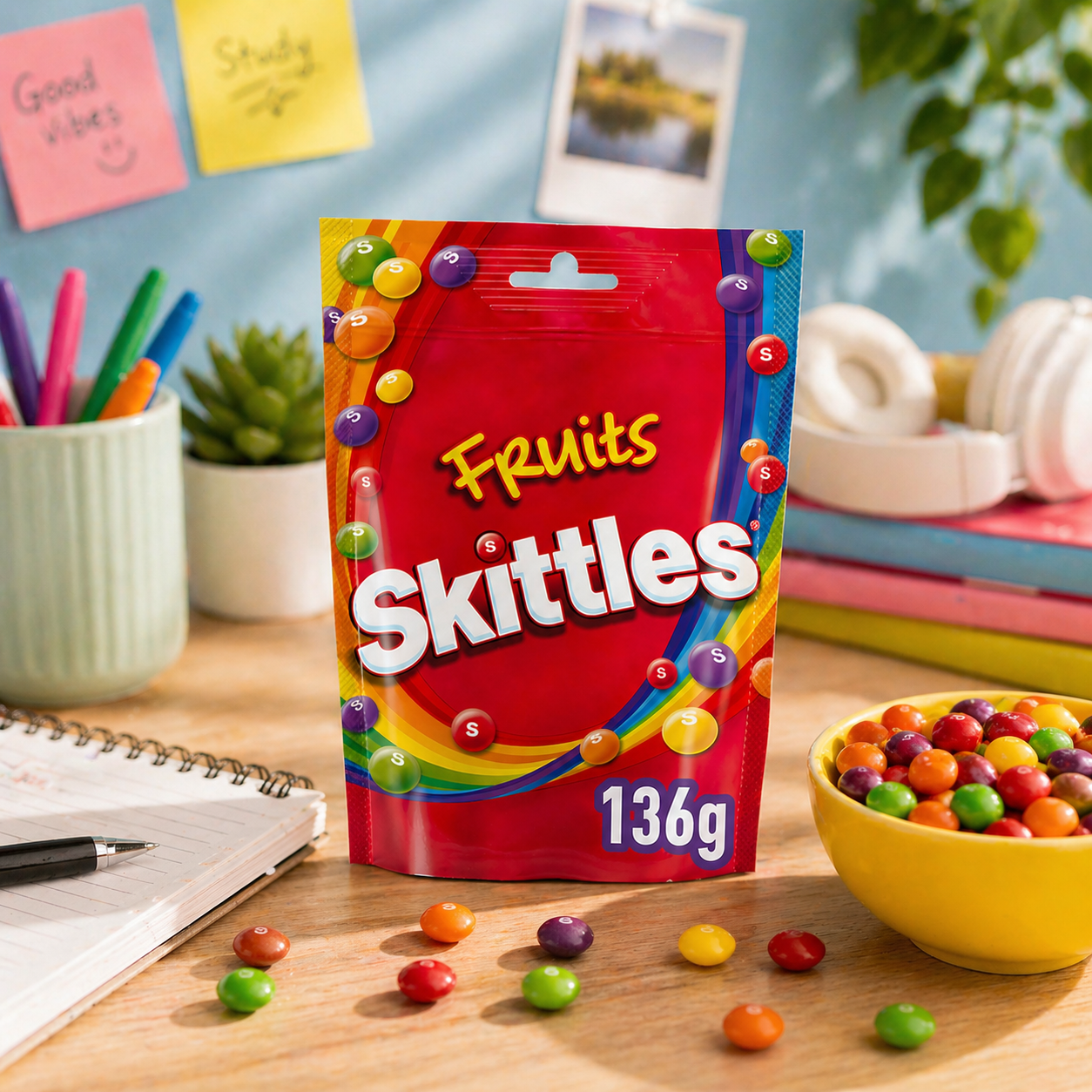 Skittles Fruits Candy 136gm - Nosh Products