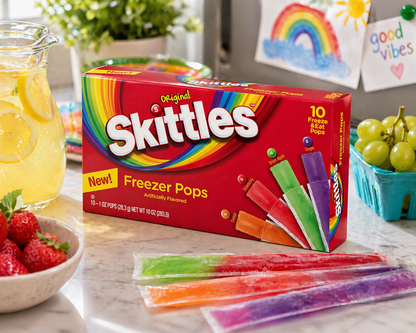 Skittles Freezer Pops (10 Pieces) - Nosh Products