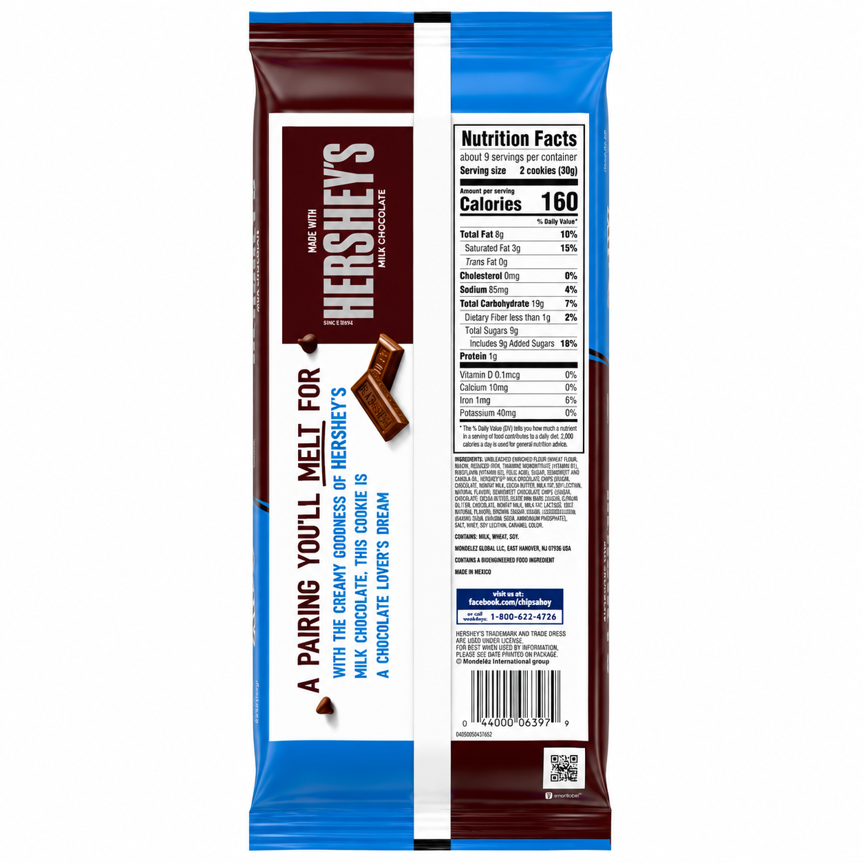Chips Ahoy x Hershey Cookies 269gm Imported From USA