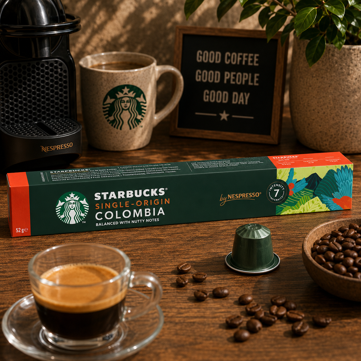 Starbucks Coffee Pods Single Origin Colombia 57gm Imported From USA - Nosh Products