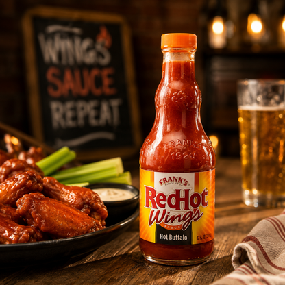 Frank Red Hot Buffalo Sauce 354ml Imported From USA