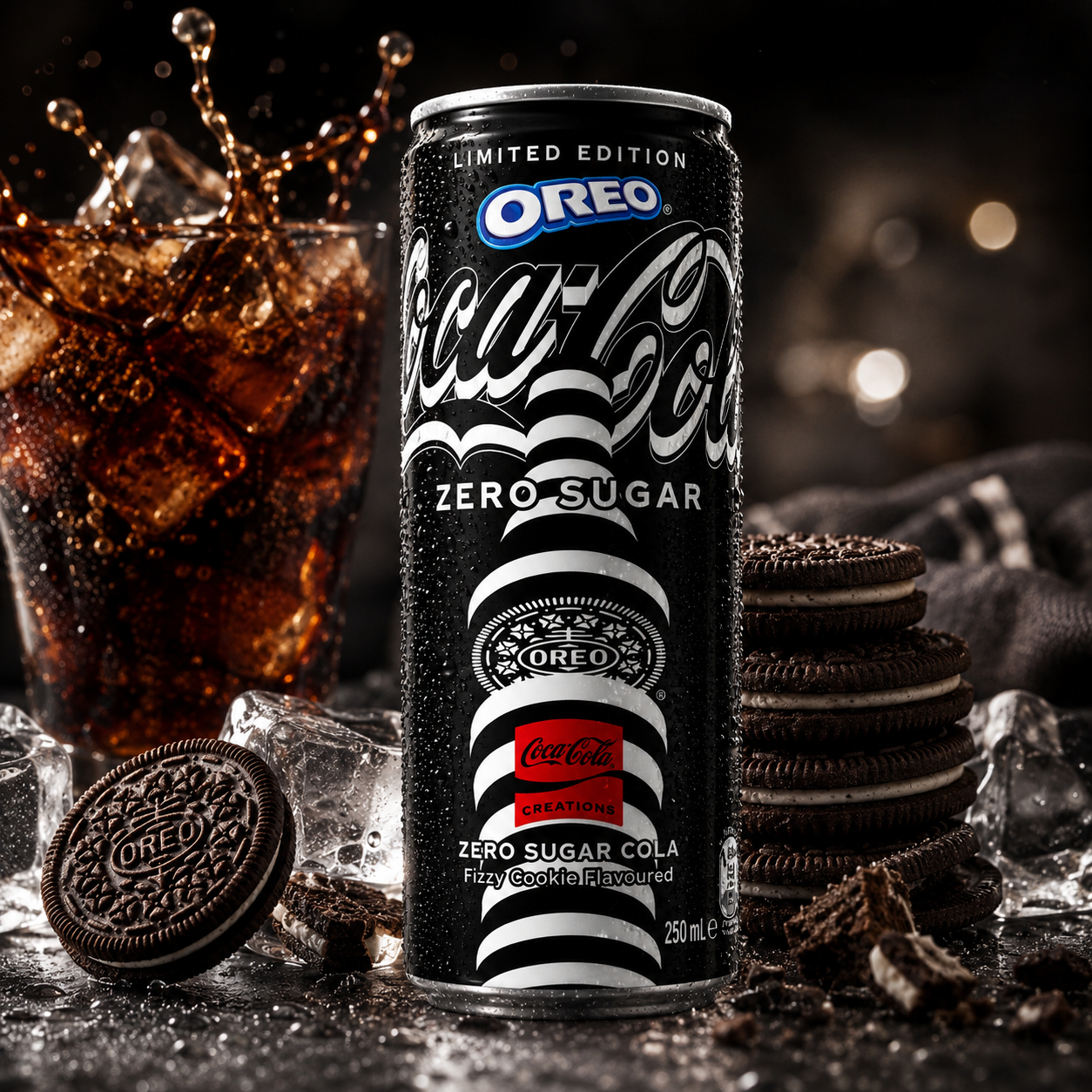 Coke Oreo Zero Sugar 250ml Imported From UK - Nosh Products