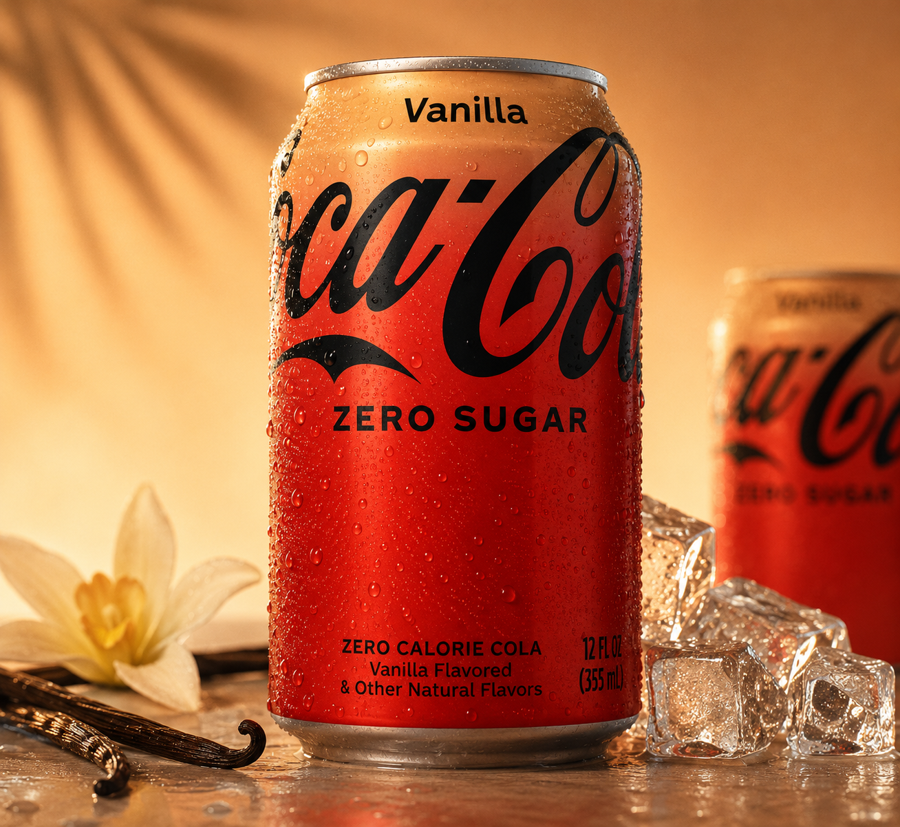 Coke Vanilla Zero Sugar 330ml Imported From UK - Nosh Products