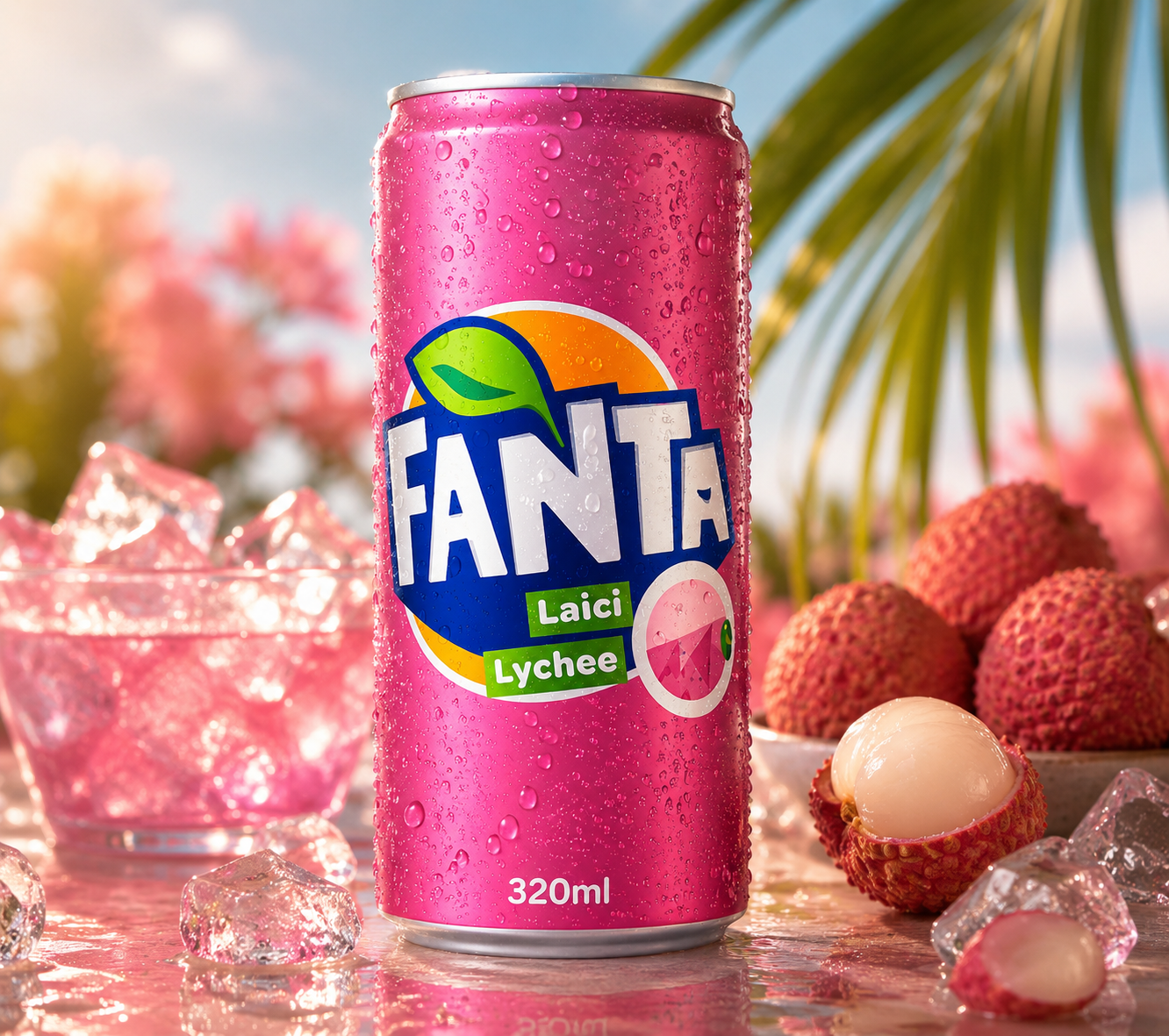Fanta Lychee Soda 330ml Imported From Thailand - Nosh Products