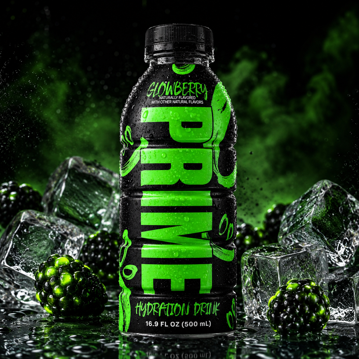 Prime Hydration Glowberry Drink 500ml Imported From USA - Nosh Products