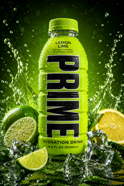 Prime Hydration Lemon Lime Drink 500ml Imported From USA - Nosh Products
