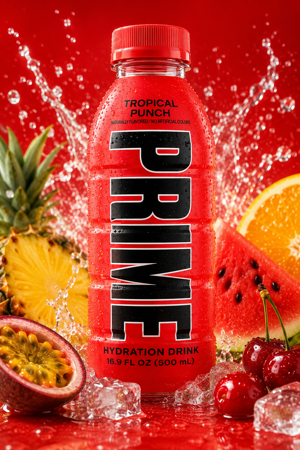 Prime Hydration Tropical Punch 500ml Imported From USA - Nosh Products