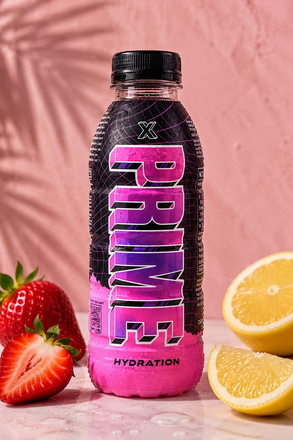 Prime X Strawberry Lemonade Hydration Drink 500ml  Imported From USA - Nosh Products