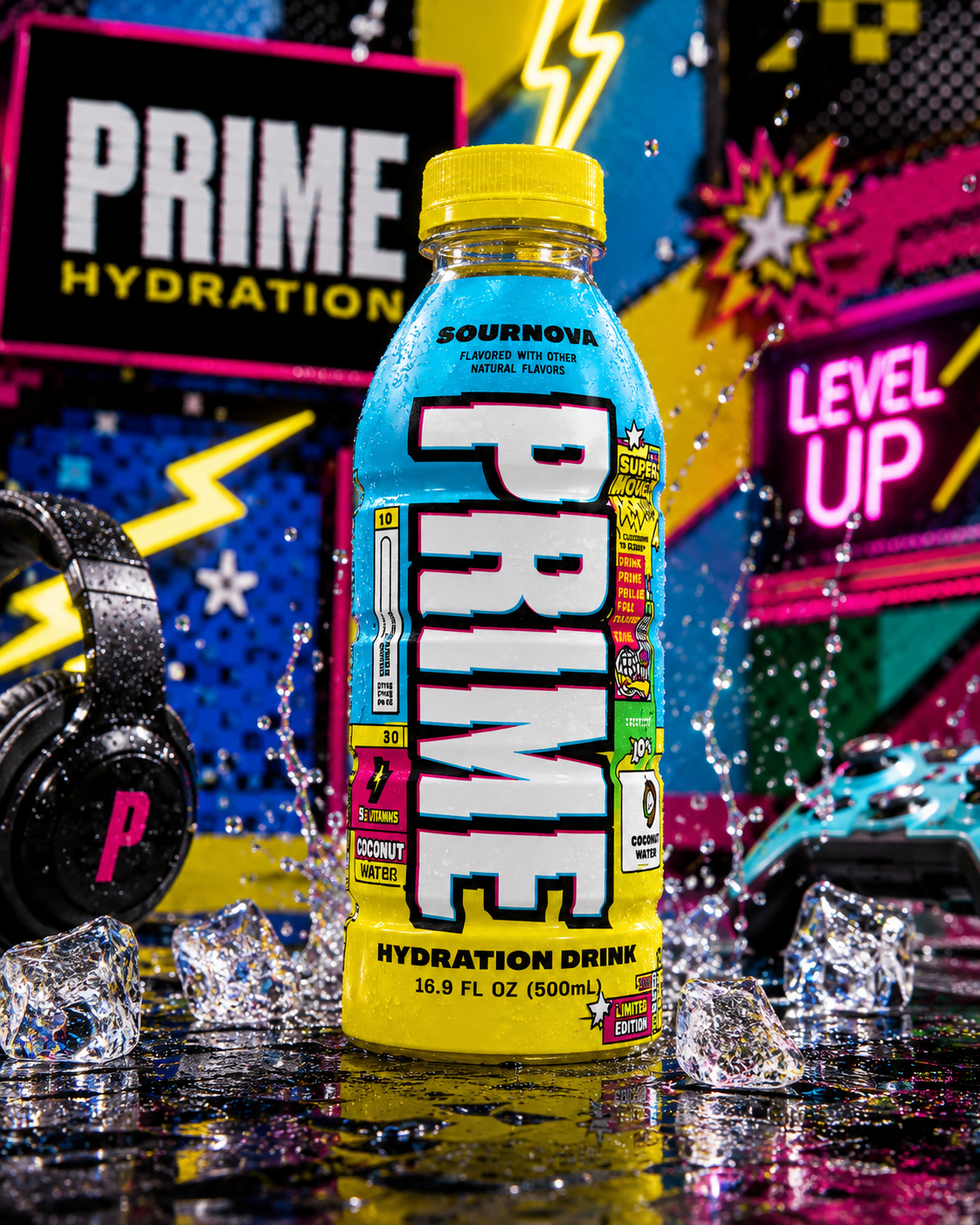 Prime Hydration Super Nova Drink 500ml Imported From USA - Nosh Products