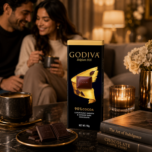 Godiva 90% Dark Chocolate 90gm Imported From Switzerland - Nosh Products