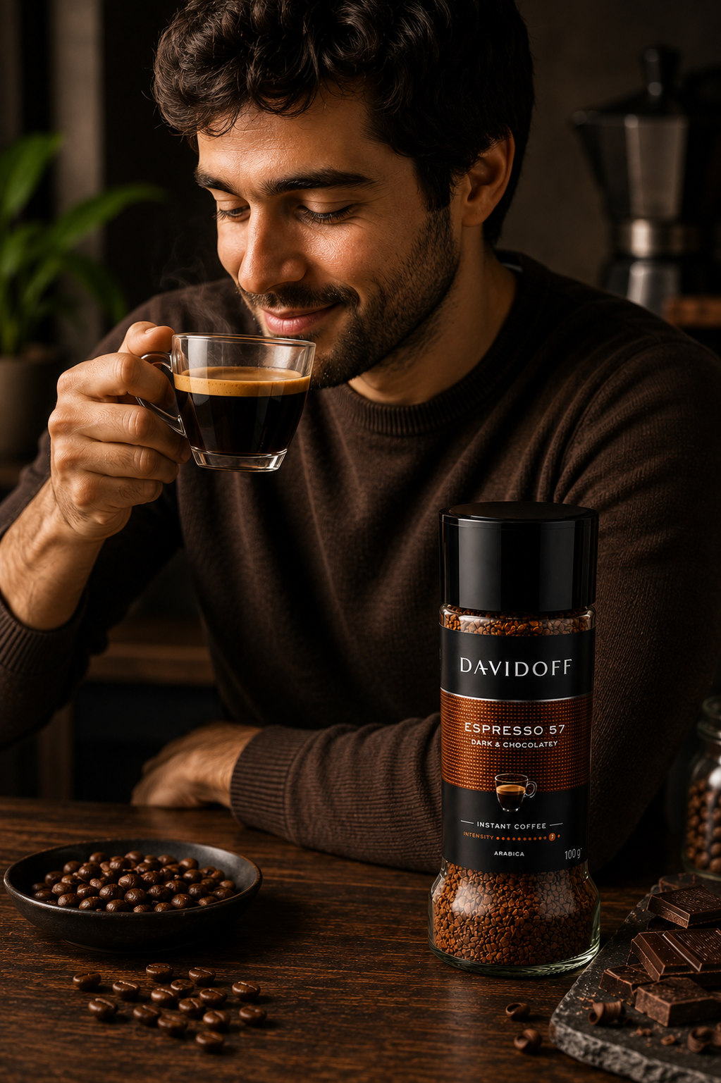Davidoff Espresso Instant Coffee 100gm Imported From USA - Nosh Products