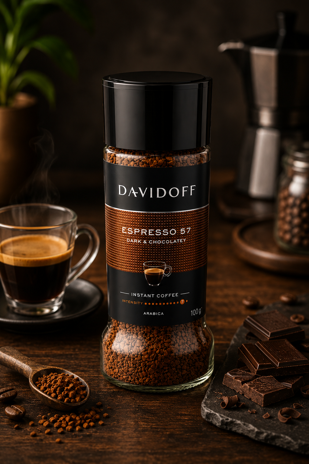 Davidoff Espresso Instant Coffee 100gm Imported From USA - Nosh Products