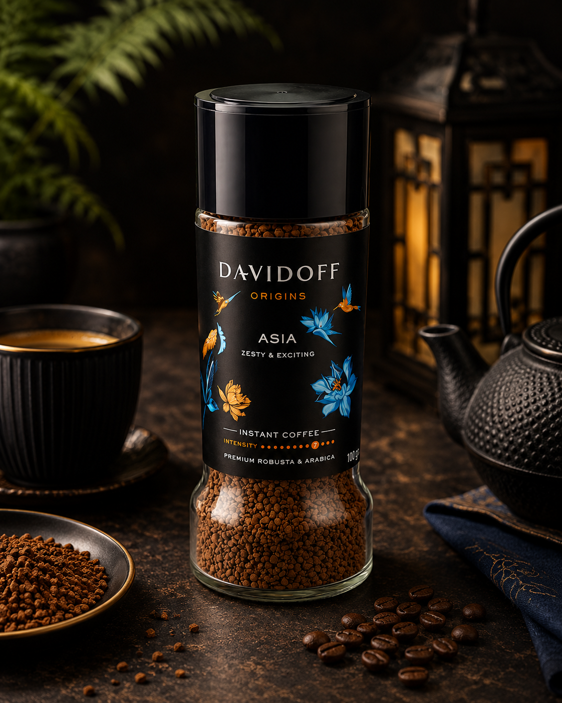 Davidoff Asia Instant Coffee 100gm Imported From USA - Nosh Products