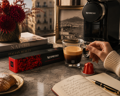 Nespresso Pods Sleeve Napoli (10 Pods)  Imported From Switzerland - Nosh Products