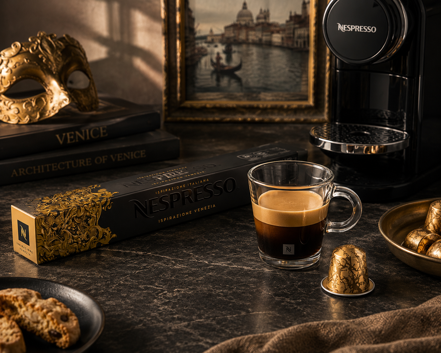 Nespresso Pods Venezia (10 Pods) Imported From Switzerland - Nosh Products