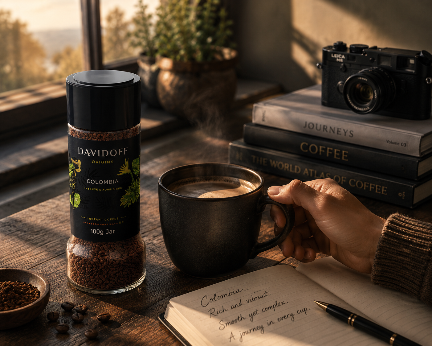 Davidoff Colombia Instant Coffee 100gm Imported From USA - Nosh Products
