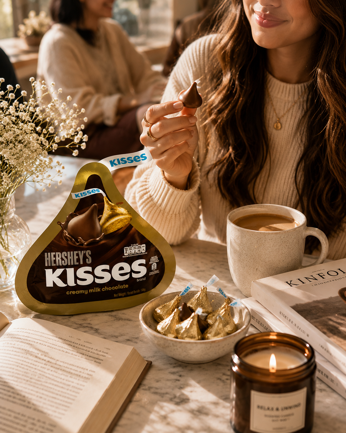 Hershey Kisses Milk Chocolate 150gm Imported From USA