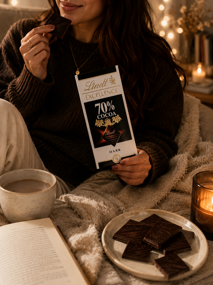 Lindt Excellence 70% Dark Chocolate 100gm Global Import - Nosh Products
