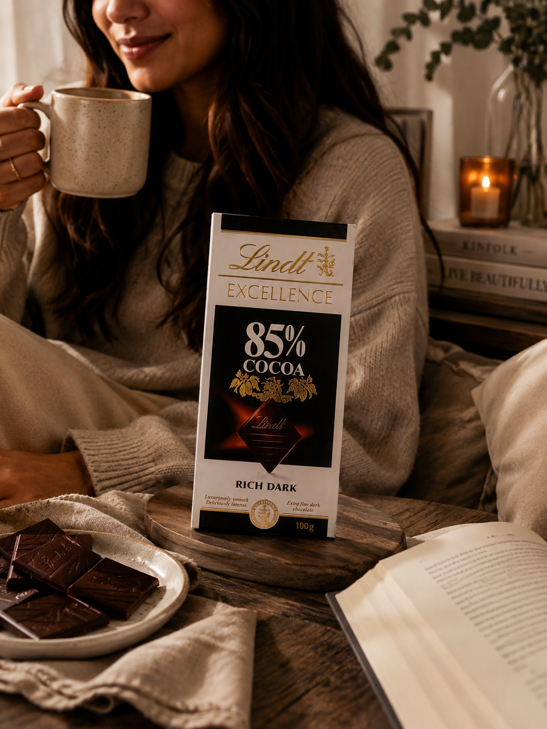 Lindt Excellence 85% Dark Chocolate 100gm Global Import - Nosh Products